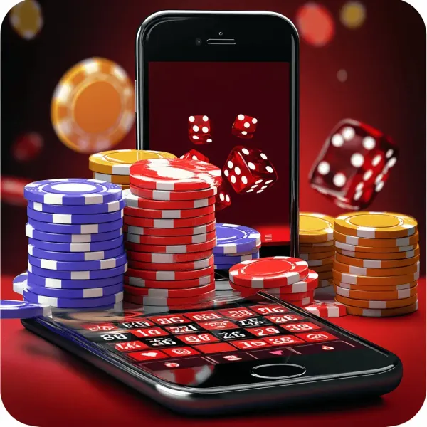 F999 অ্যাপ — আপনার স্মার্টফোনে উপভোগ করুন নিরবচ্ছিন্ন গেমিং একজন তরুণী তার ফোনে আরাম করে গেম খেলছেন, আর চারপাশে ভাসছে ডায়নামিক ক্যাসিনো উপাদান—যা F999 অ্যাপের মসৃণ মোবাইল অভিজ্ঞতাকে ফুটিয়ে তোলে।